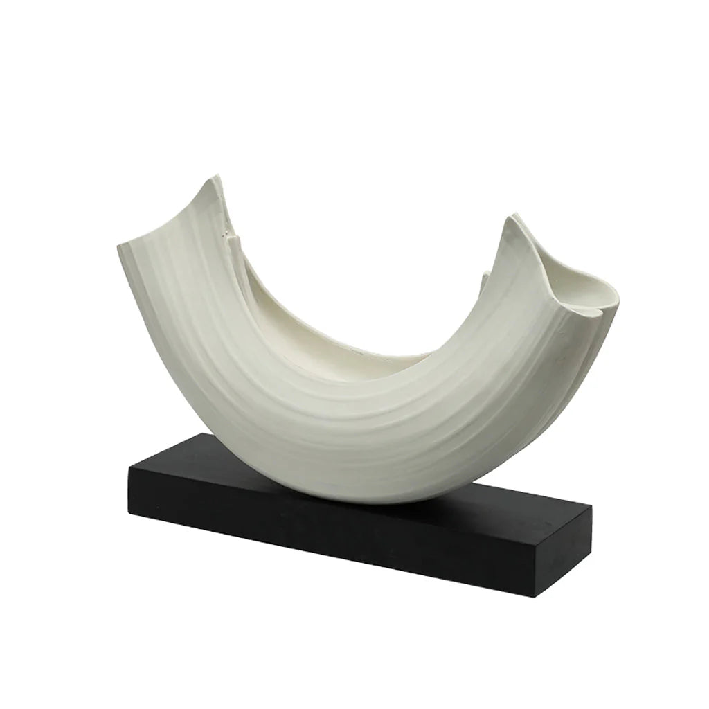 Showcasing Dicora Boat Shaped Ornament FC-SZ24026  by Calibre Furniturs