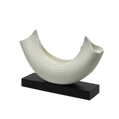 Showcasing Dicora Boat Shaped Ornament FC-SZ24026  by Calibre Furniturs