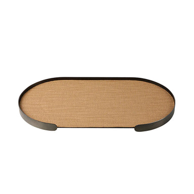 Showcasing Lelucora Oval Tray Coffee A FC-W25002A  by Calibre Furniturs