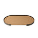 Showcasing Lelucora Oval Tray Coffee A FC-W25002A  by Calibre Furniturs
