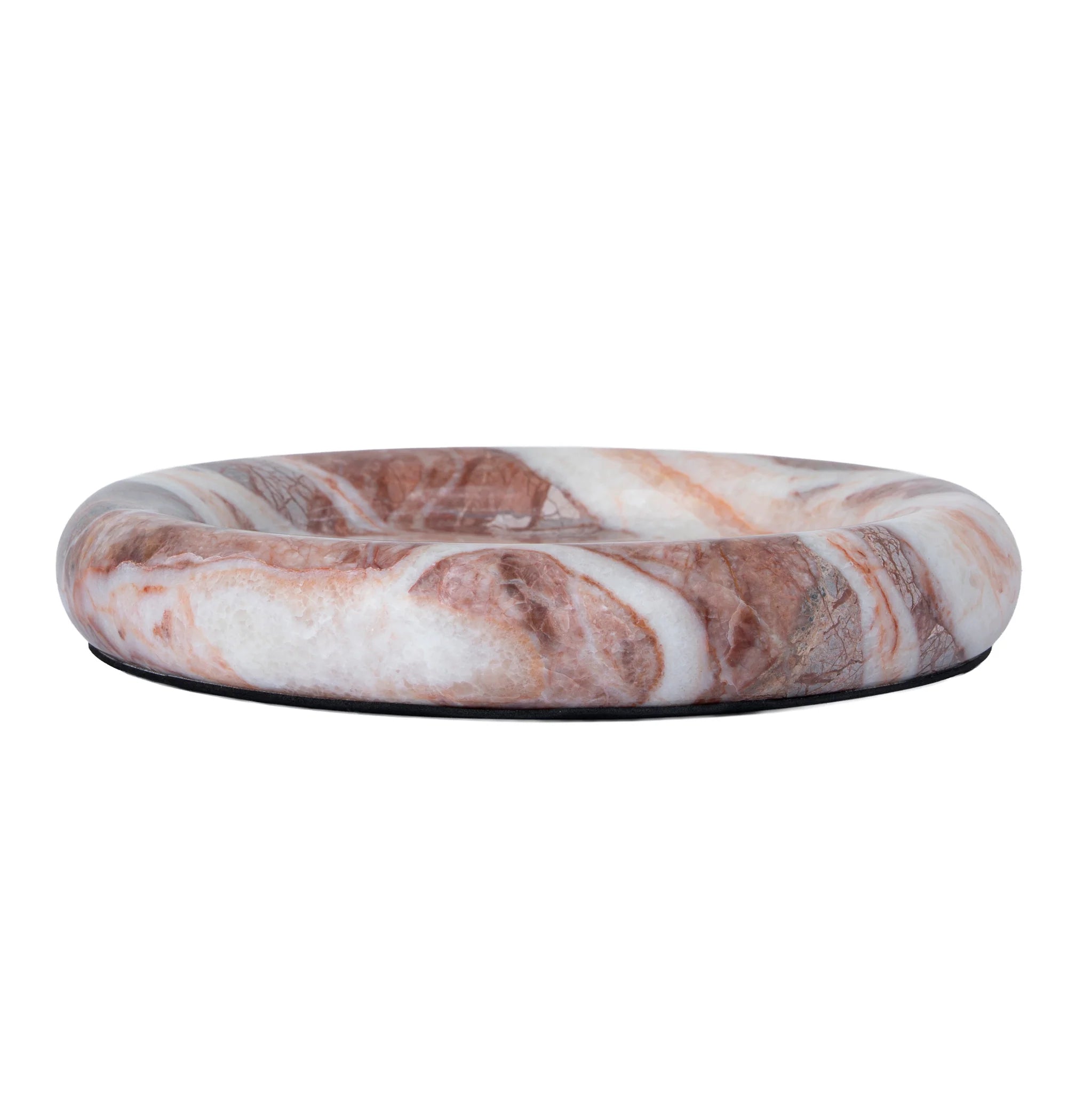 Showcasing Sicenara Marble Bowl - Red Ochre AC12533-KM  by Calibre Furniturs