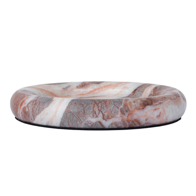 Showcasing Sicenara Marble Bowl - Red Ochre AC12533-KM  by Calibre Furniturs