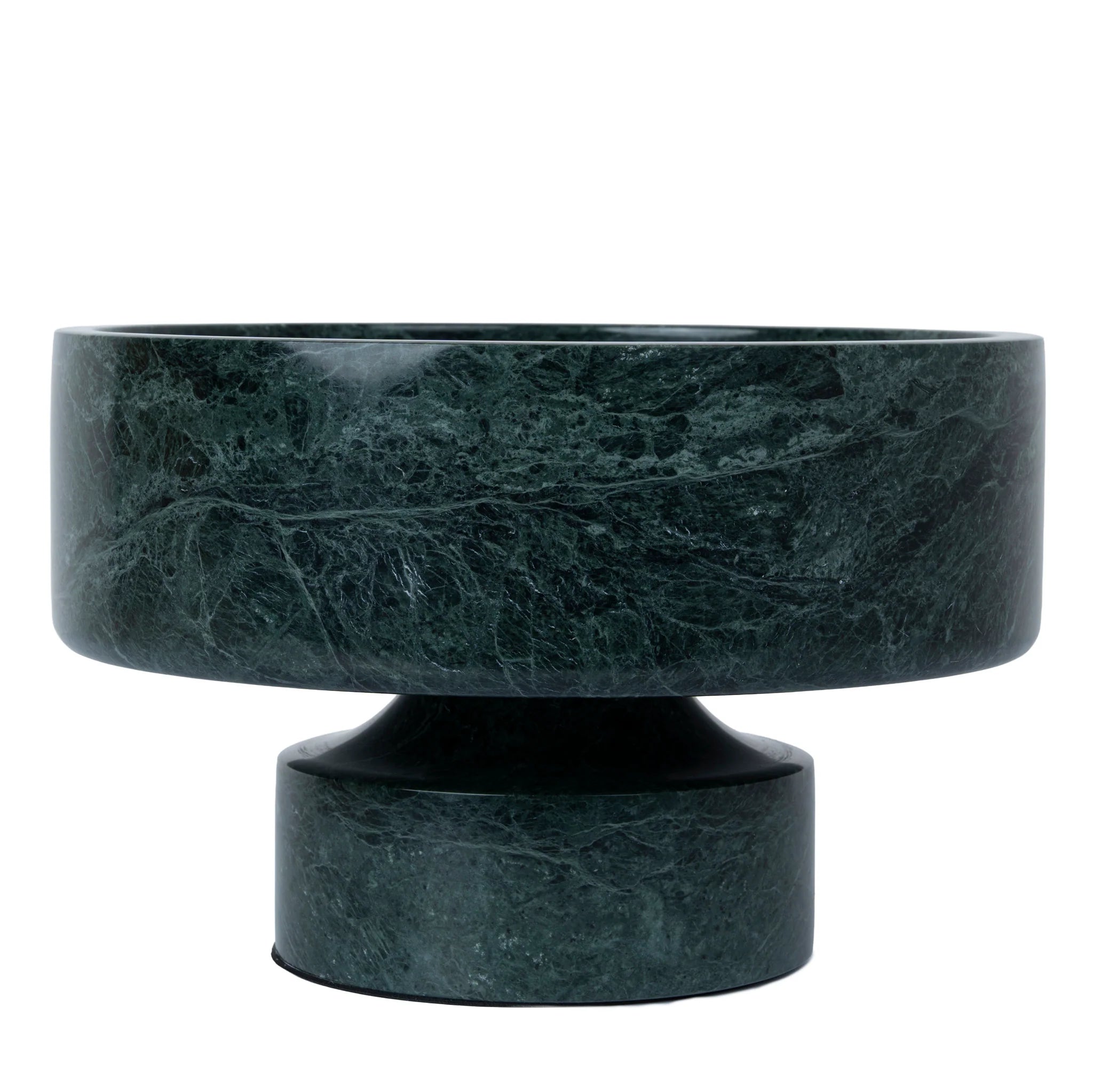 Showcasing Tinubela Round Marble Tray - Green AC12534-KM  by Calibre Furniturs