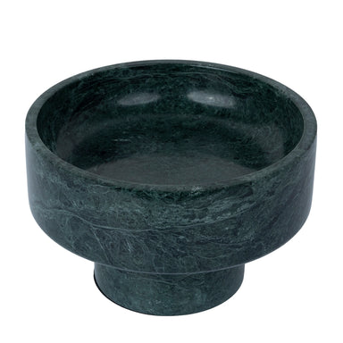 Showcasing Tinubela Round Marble Tray - Green AC12534-KM  by Calibre Furniturs
