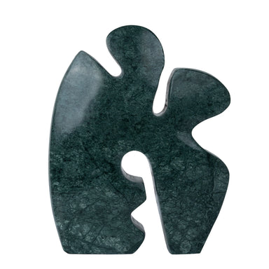 Showcasing Sodetala Carved Marble Accent Sculpture - Green AC12535-KM  by Calibre Furniturs