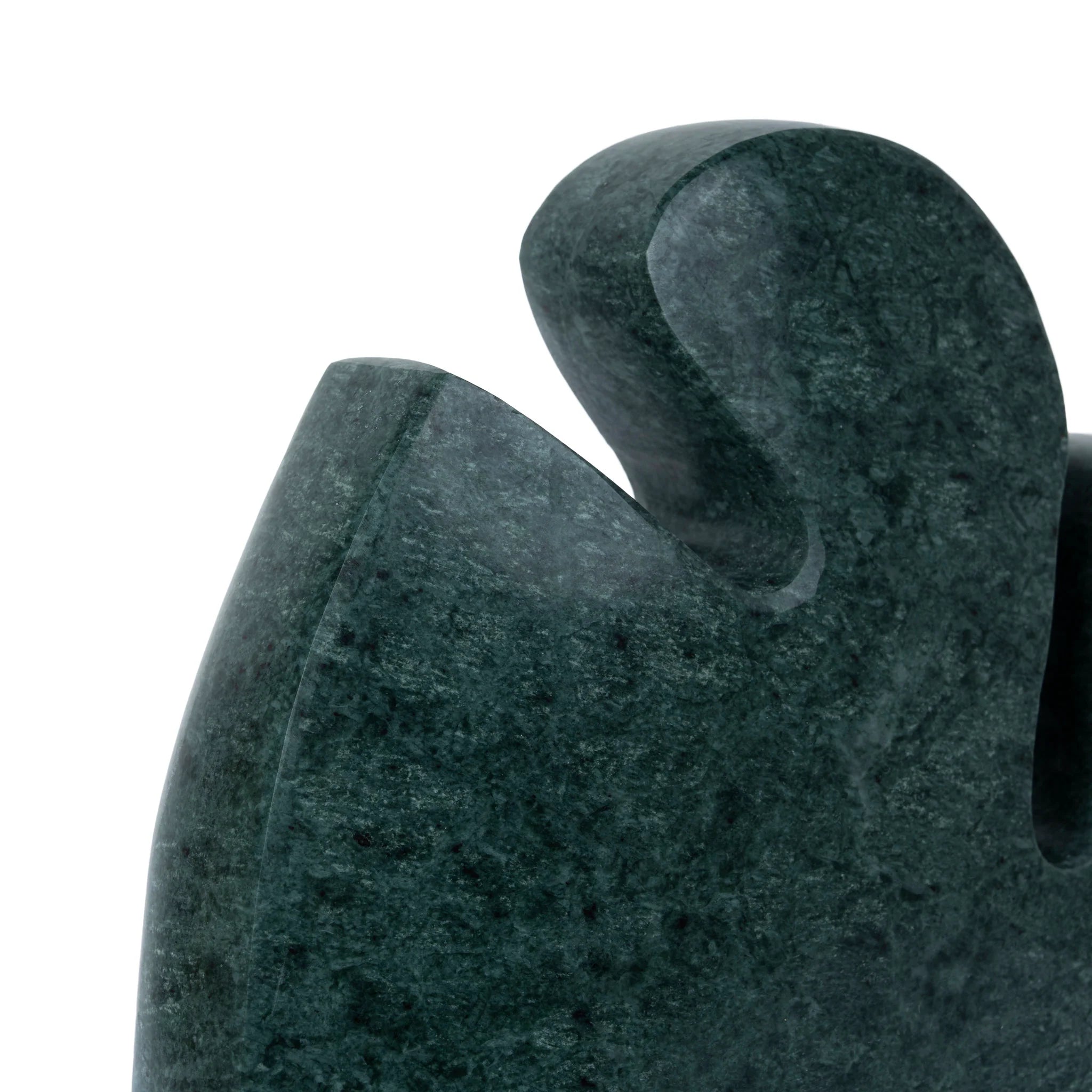 Sodetala Carved Marble Accent Sculpture - Green