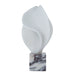 Showcasing Nivana Geometric Marble Sculpture - Bulgari White AC12540-KM  by Calibre Furniturs