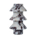 Showcasing Nasala Tree-shaped Vase - Bulgari Purple AC12541-KM Vase by Calibre Furniturs