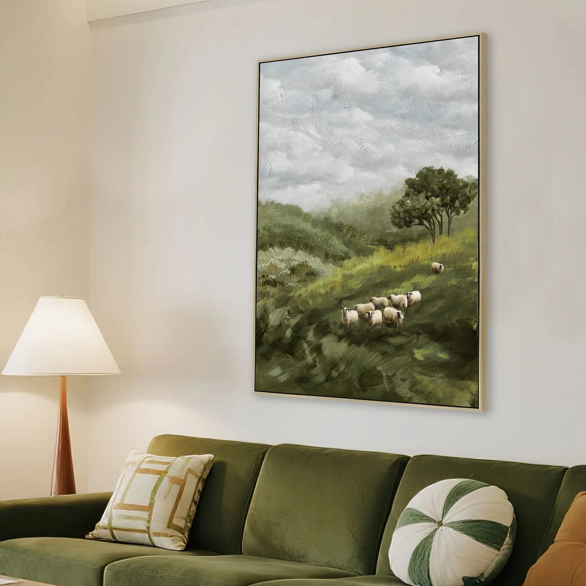 Showcasing Likerina 80 x 120cm Framed Canvas - Natural AR12184-CLO Artwork by Calibre Furniturs
