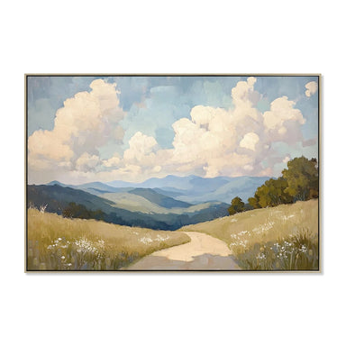 Showcasing Cireta 120 x 80cm Framed Canvas - Natural AR12185-CLO Artwork by Calibre Furniturs
