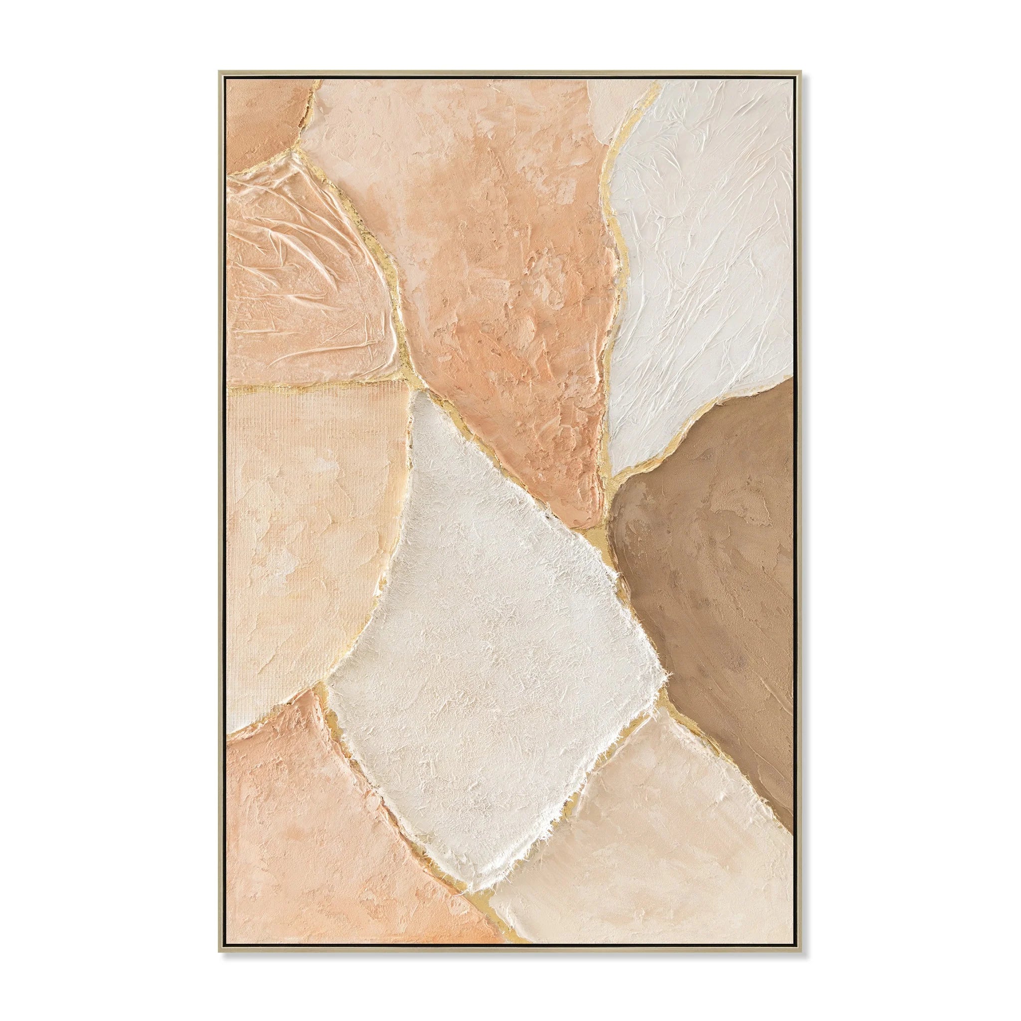 Showcasing Keleria 80 x 120cm Framed Canvas - Natural AR12186-CLO Artwork by Calibre Furniturs
