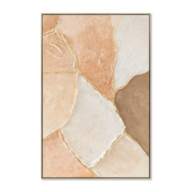 Showcasing Keleria 80 x 120cm Framed Canvas - Natural AR12186-CLO Artwork by Calibre Furniturs
