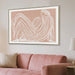 Showcasing Podora 80 x 60cm Framed Canvas - Natural AR12192-CLO Artwork by Calibre Furniturs