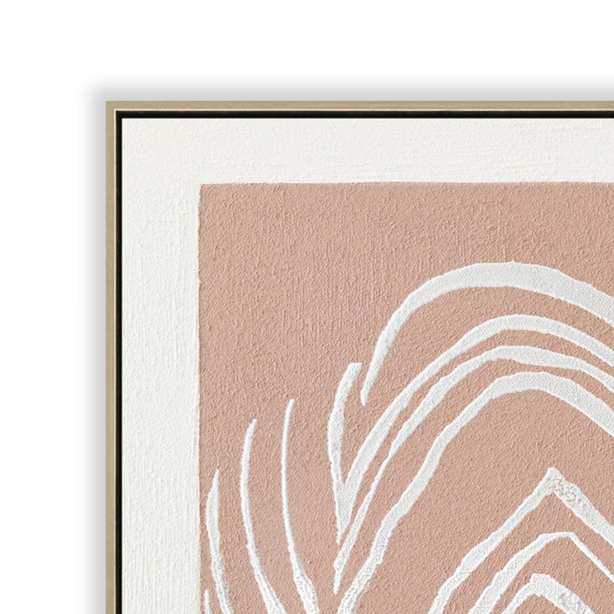 Showcasing Podora 80 x 60cm Framed Canvas - Natural AR12192-CLO Artwork by Calibre Furniturs