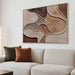 Showcasing Poridora 120 x 90cm Framed Canvas - Natural AR12193-CLO Artwork by Calibre Furniturs
