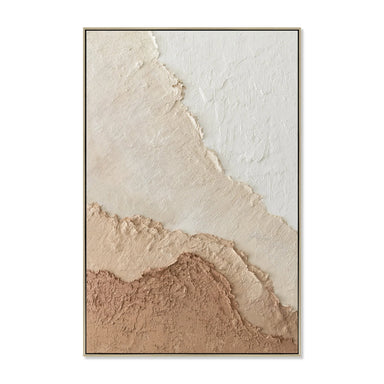 Showcasing Bibela 80 x 120cm Framed Canvas - Natural AR12194-CLO Artwork by Calibre Furniturs