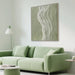 Showcasing Bamavela 80 x 100cm Framed Canvas - Natural AR12196-CLO Artwork by Calibre Furniturs