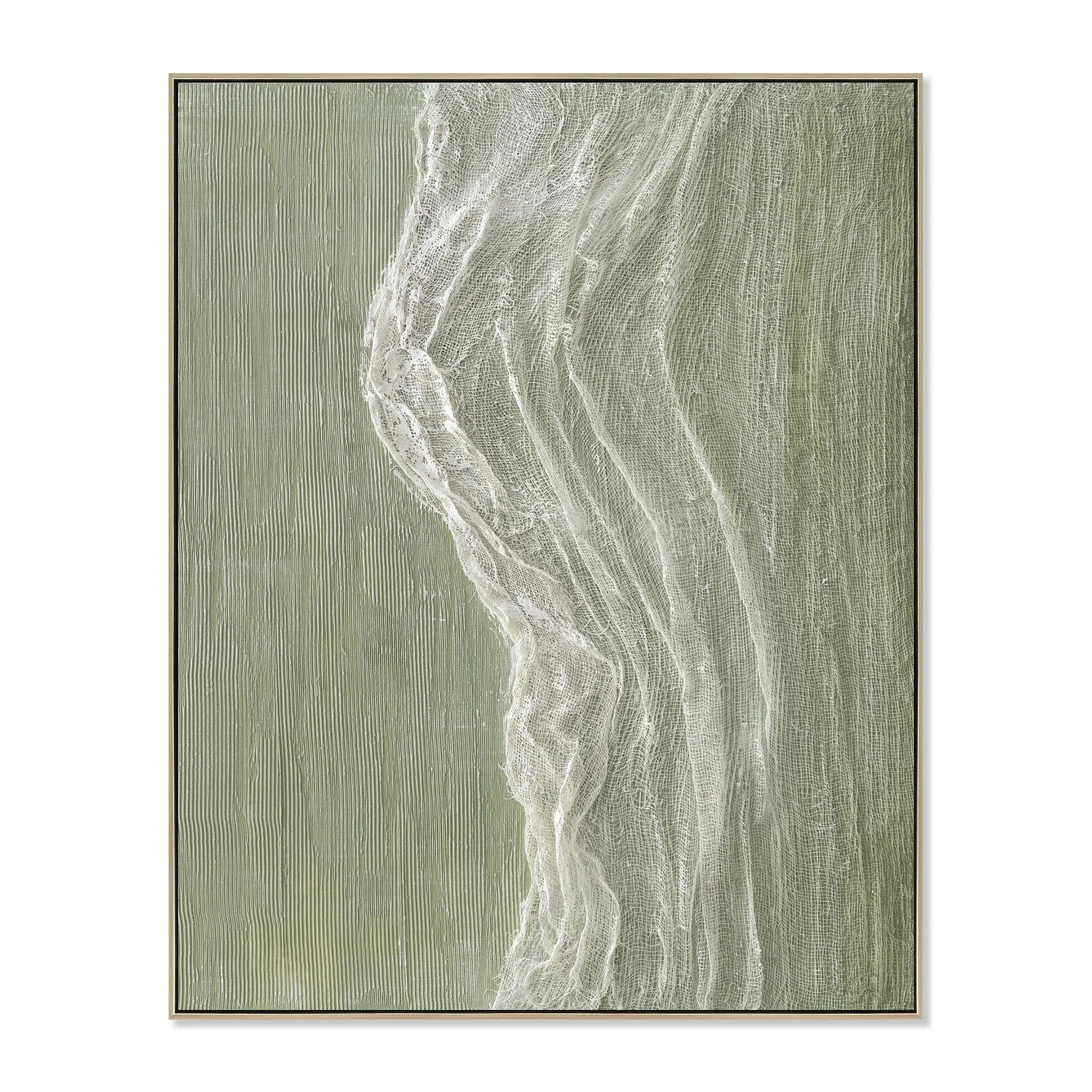 Showcasing Bamavela 80 x 100cm Framed Canvas - Natural AR12196-CLO Artwork by Calibre Furniturs