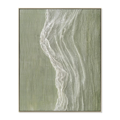 Showcasing Bamavela 80 x 100cm Framed Canvas - Natural AR12196-CLO Artwork by Calibre Furniturs