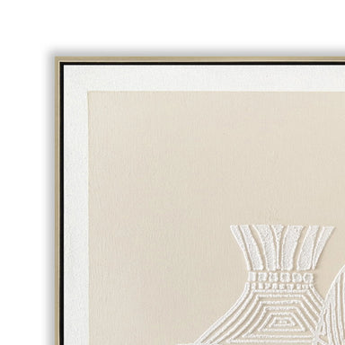 Showcasing Radovela 120 x 80cm Framed Canvas - Natural AR12198-CLO Artwork by Calibre Furniturs