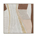 Showcasing Nopera 100 x 100cm Framed Canvas - Natural AR12199-CLO Artwork by Calibre Furniturs