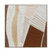 Showcasing Batoria 100 x 100cm Framed Canvas - Natural AR12200-CLO Artwork by Calibre Furniturs