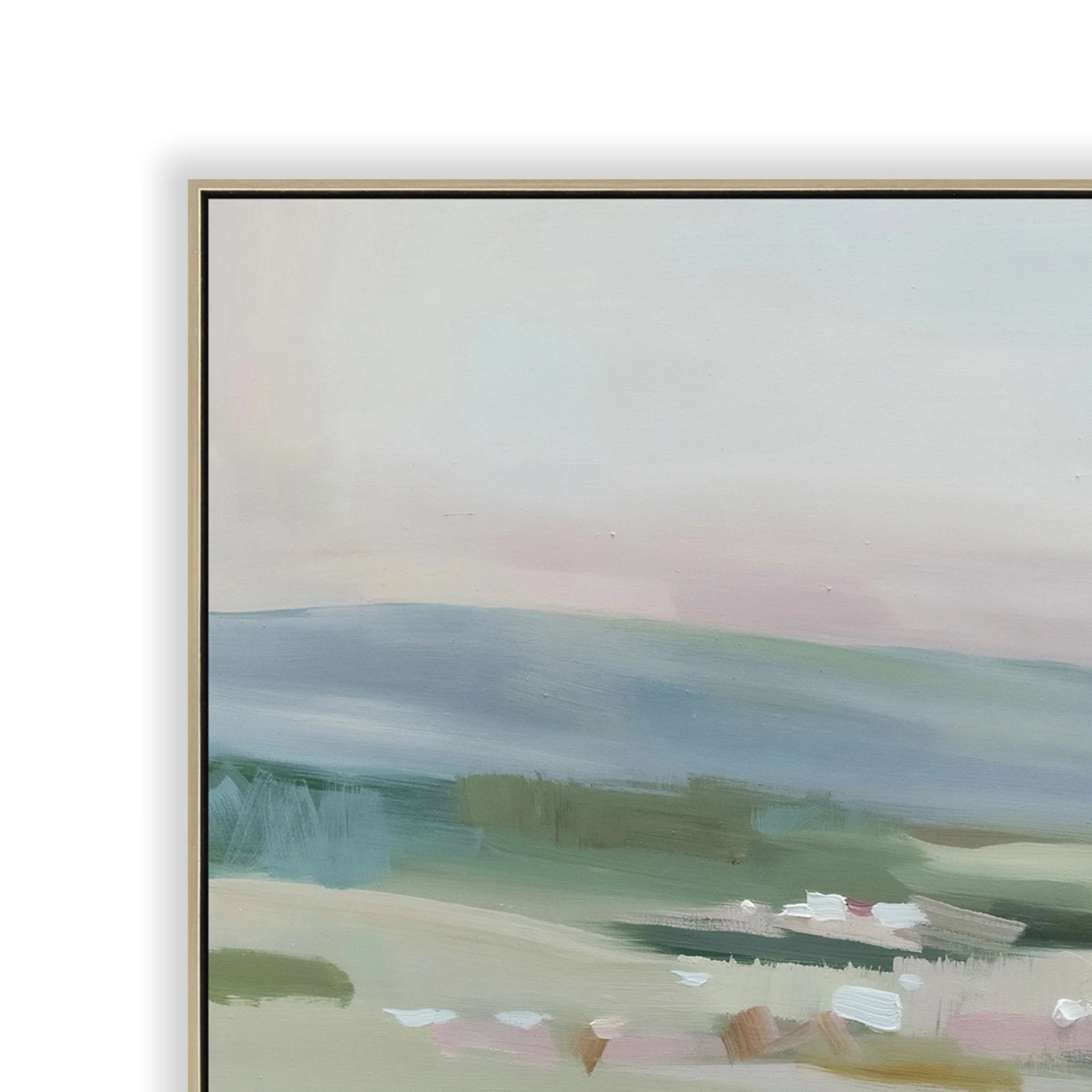 Showcasing Botavela 100 x 100cm Framed Canvas - Natural AR12201-CLO Artwork by Calibre Furniturs