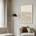 Showcasing Vamora 80 x 120cm Framed Canvas - Natural AR12202-CLO Artwork by Calibre Furniturs