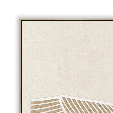 Showcasing Vamora 80 x 120cm Framed Canvas - Natural AR12202-CLO Artwork by Calibre Furniturs