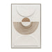 Showcasing Namino 80 x 120cm Framed Canvas - Natural AR12205-CLO Artwork by Calibre Furniturs