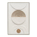Showcasing Celora 80 x 120cm Framed Canvas - Natural AR12206-CLO Artwork by Calibre Furniturs