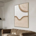 Showcasing Denamila 60 x 90cm Framed Canvas - Natural AR12207-CLO Artwork by Calibre Furniturs