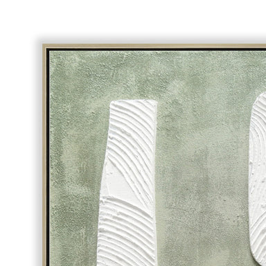 Showcasing Kimata 80 x 120cm Framed Canvas - Natural AR12209-CLO Artwork by Calibre Furniturs