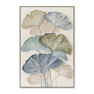 Showcasing Vatala 80 x 120cm Framed Canvas - Natural AR12211-CLO Artwork by Calibre Furniturs