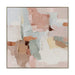 Showcasing Motacora 100 x 100cm Framed Canvas - Natural AR12214-CLO Artwork by Calibre Furniturs
