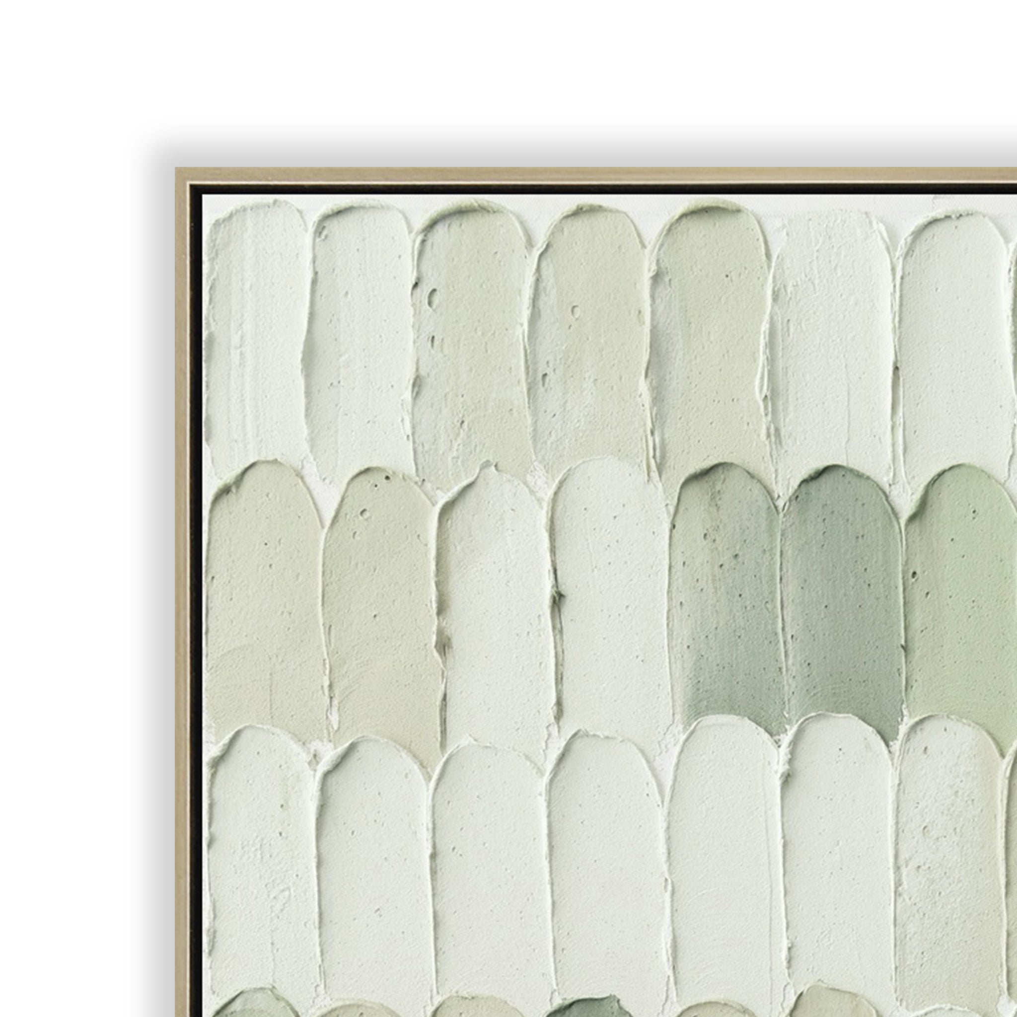60 x 90cm Framed Canvas - Natural - Veridian Modular
