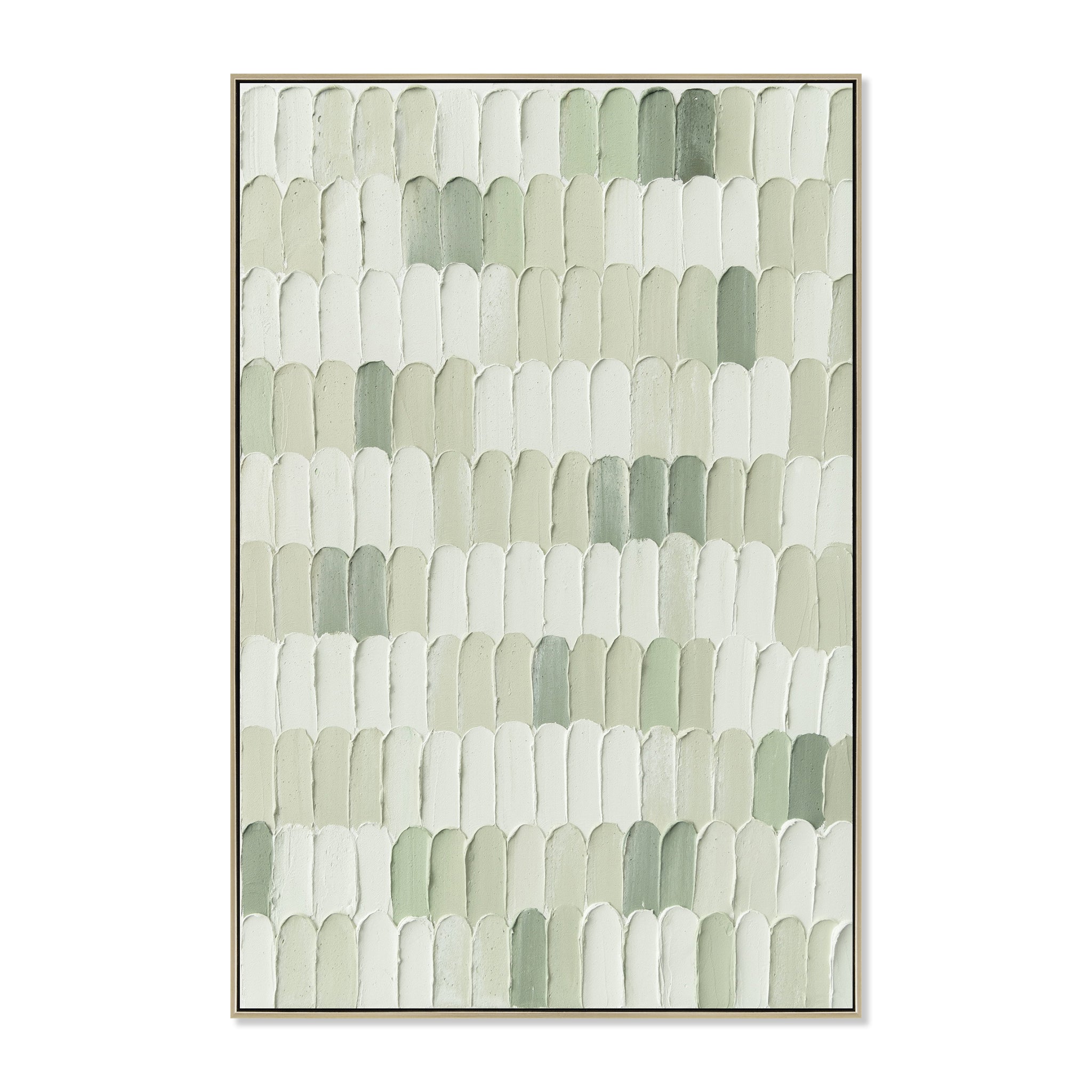 CAR12215-CLO 60 x 90cm Framed Canvas - Natural