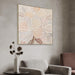 Showcasing Dolinova 80 x 80cm Framed Canvas - Natural AR12218-CLO Artwork by Calibre Furniturs