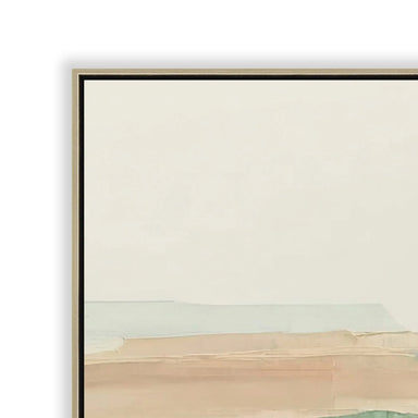 Showcasing Telovela 120 x 80cm Framed Canvas - Natural AR12220-CLO Artwork by Calibre Furniturs