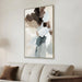 Showcasing Sobenara 80 x 120cm Framed Canvas - Natural AR12223-CLO Artwork by Calibre Furniturs