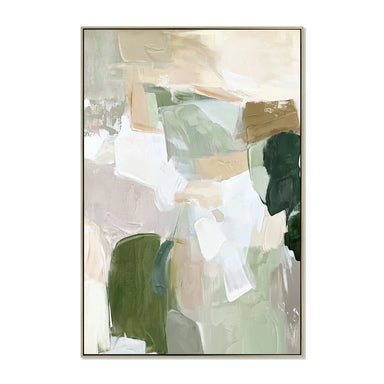 Showcasing Cominara 80 x 120cm Framed Canvas - Natural AR12224-CLO Artwork by Calibre Furniturs