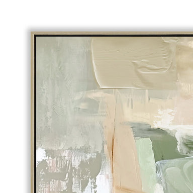 Showcasing Cominara 80 x 120cm Framed Canvas - Natural AR12224-CLO Artwork by Calibre Furniturs