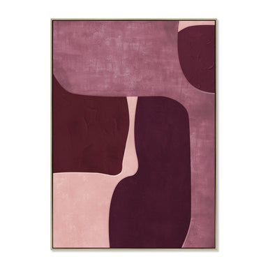 Showcasing Tolula 100 x 140cm Framed Canvas - Natural AR12226-CLO Artwork by Calibre Furniturs