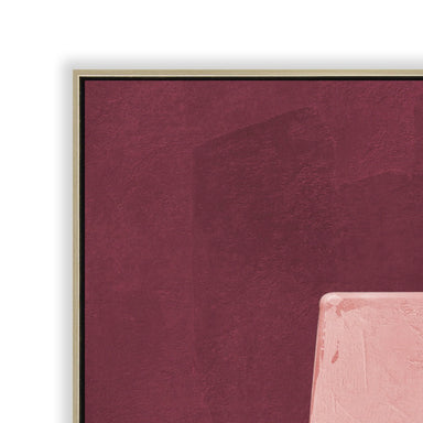 Showcasing Losena 100 x 140cm Framed Canvas - Natural AR12227-CLO Artwork by Calibre Furniturs