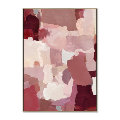 Showcasing Tosaluna 100 x 140cm Framed Canvas - Natural AR12228-CLO Artwork by Calibre Furniturs