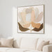 80 x 80cm Framed Canvas - Natural - image 3