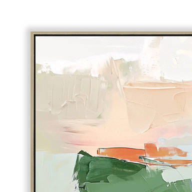 Showcasing Podavana 140 x 70cm Framed Canvas - Natural AR12238-CLO Artwork by Calibre Furniturs