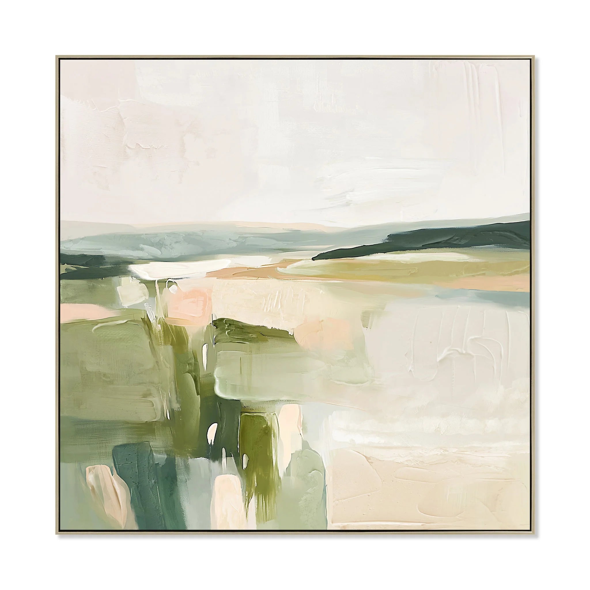 Showcasing Sipadora 80 x 80cm Framed Canvas - Natural AR12240-CLO Artwork by Calibre Furniturs