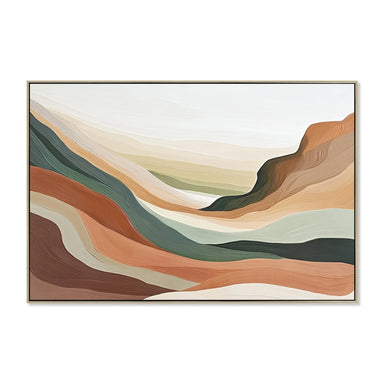 Showcasing Badelora 120 x 80cm Framed Canvas - Natural AR12244-CLO Artwork by Calibre Furniturs