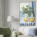 Showcasing Veganova 60 x 90cm Framed Canvas - Natural AR12247-CLO Artwork by Calibre Furniturs
